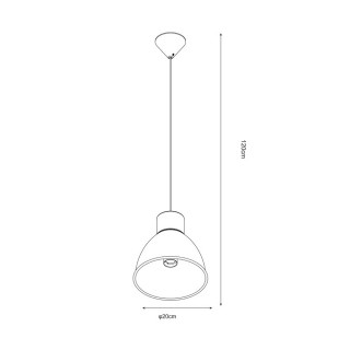 Светильник подвесной Zumaline ELSTRA P16151-BK-foto2