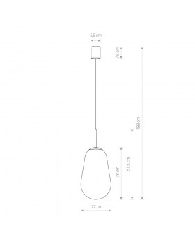 Подвесной светильник Nowodvorski Pear L 7797-foto4