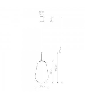 Подвесной светильник Nowodvorski Pear L 7797-foto4