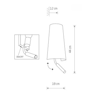 Настенный светильник  Nowodvorski Faro II 7982-foto2