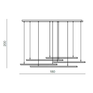 Подвесная люстра Azzardo Merlo AZ3184-foto4
