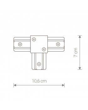 Коннектор T-образный Nowodvorski Profile 9186-foto2