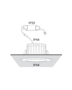 Встраиваемый светильник Nowodvorski Kea Led 8771-foto5