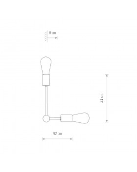 Настенный светильник Nowodvorski Rotor 7933-foto3