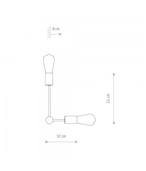 Настенный светильник Nowodvorski Rotor 7933-foto3