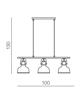 Подвесной светильник Azzardo Darling 3 line AZ2145-foto2