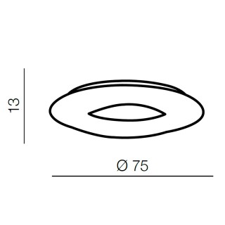 Потолочный светильник Azzardo Donut Top 75 CCT AZ2670-foto3