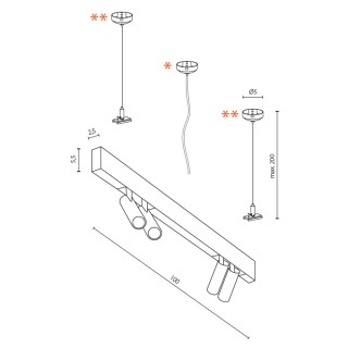 Трековый светильник Azzardo Track Magnetic AZ4802-foto2