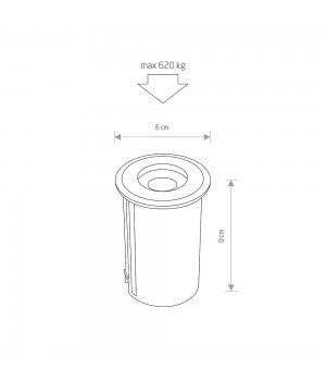 Ландшафтный светодиодный светильник Nowodvorski Picco Led 9105-foto2