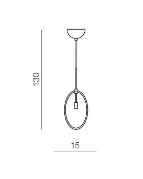 Подвесной светильник Azzardo Diana 1 AZ2150-foto2