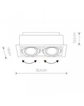 Встраиваемый светильник Nowodvorski Downlight 9572-foto2