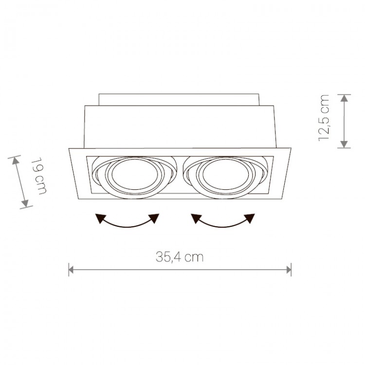 Встраиваемый светильник Nowodvorski Downlight 9572