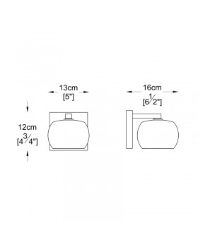 Бра Zumaline RAIN W0076-01A-B5L9-foto2