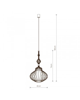 Подвесная люстра Nowodvorski Abi 8867-foto2