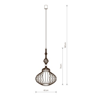 Подвесная люстра Nowodvorski Abi 8867-foto2