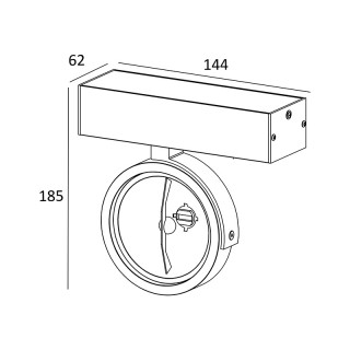 Спот Zumaline GO SL 1 50484-G9-foto2