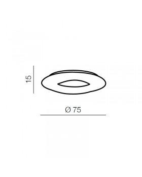 Потолочный светильник Azzardo Donut Top 75 AZ2063-foto2