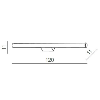 Подсветка для зеркал Azzardo Jaro 120 AZ2094-foto3