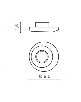 Встраиваемый светильник Azzardo Lorenza AZ4174-foto2