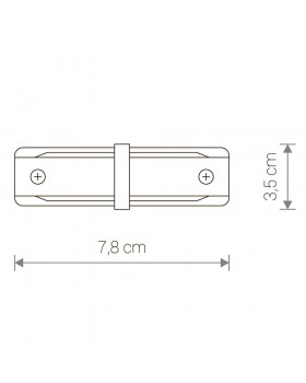 Коннектор прямой Nowodvorski Profile 9454-foto2