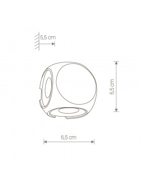 Уличный настенный светодиодный светильник Nowodvorski Patras 9115-foto2