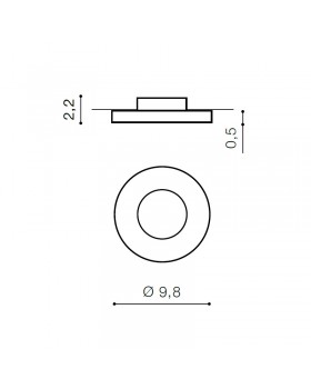 Встраиваемый светильник Azzardo Cleto AZ1622-foto2