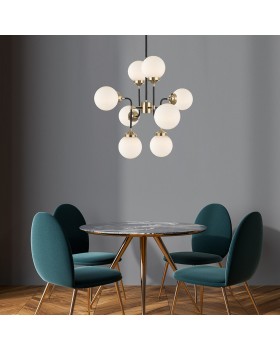 Подвесная люстра Zumaline RIANO P0454-08D-SDAA-foto2