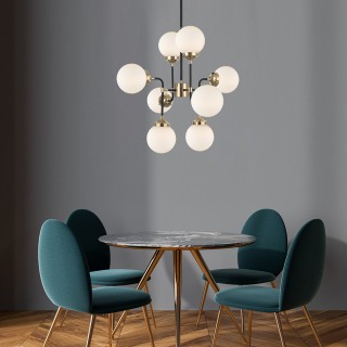 Подвесная люстра Zumaline RIANO P0454-08D-SDAA-foto2