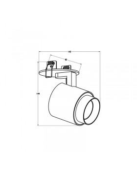 Потолочный светильник Zumaline SCOPY 1 ACGU10-151-foto2