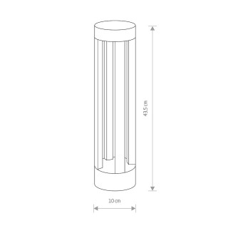 Уличный светодиодный светильник Nowodvorski Tepic Led 9508-foto3