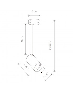 Спот Nowodvorski Mono Long S 7670-foto2