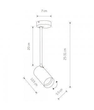 Спот Nowodvorski Mono Long S 7670-foto2