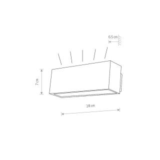 Уличный настенный светодиодный светильник Nowodvorski Unit Led 9122-foto2