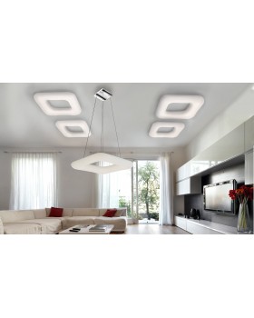 Подвесной светильник Azzardo Donut Sq Pendant 46 CCT AZ2666-foto3