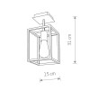 Потолочный cветильник Nowodvorski Crate 9045