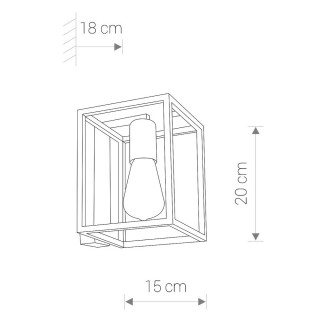 Настенный светильник Nowodvorski Crate 9046-foto7