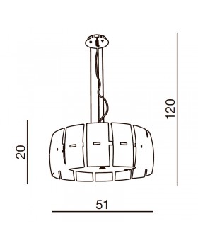 Подвесная люстра Azzardo Taurus 2 AZ0190-foto3
