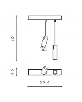 Потолочный светильник Azzardo Lens AZ3521-foto2