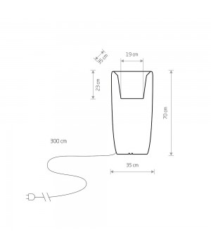 Ландшафтный светильник Nowodvorski Flowerpot 9712-foto2