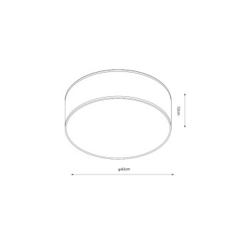 Потолочная люстра Zumaline CLARA CL12029-D40-WH-foto2