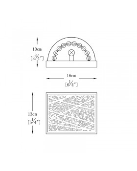 Бра Zumaline BELLA W0066-01A-B5B5-foto2