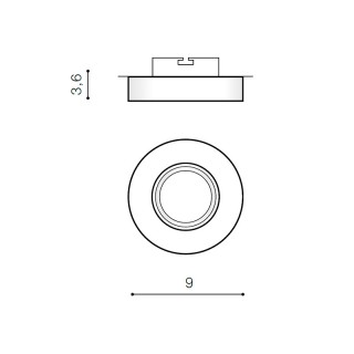 Встраиваемый светильник Azzardo Savio Round AZ2779-foto3