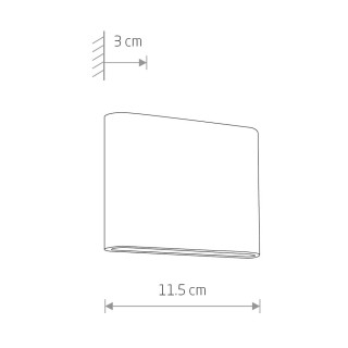 Уличный настенный светодиодный светильник Nowodvorski Semi Led 6775-foto2