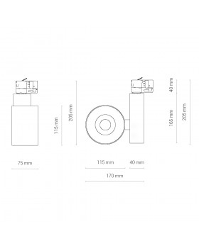 Трековый светильник Nowodvorski Nea Led 8753-foto7