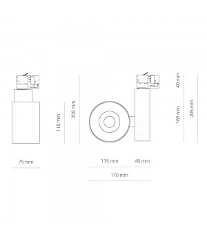Трековый светильник Nowodvorski Nea Led 8753-foto7