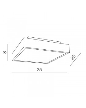 Потолочный светильник Azzardo Asteria 25 AZ2478-foto4