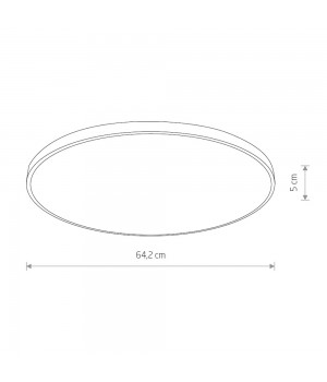 Потолочный cветильник Nowodvorski Agnes Round Led 8206-foto2