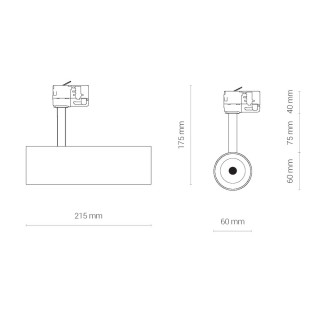 Трековый светильник Nowodvorski Milo Led 8766-foto6