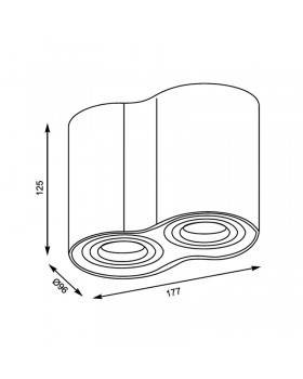 Потолочный светильник Zumaline RONDOO 50407-GD-foto2
