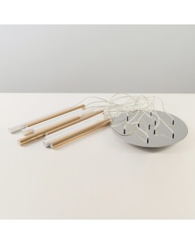 Подвесной светодиодный светильник Zumaline LOYA P0461-09C-B5SB-foto4